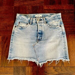 Moussy Vintage Denim Mini Skirt